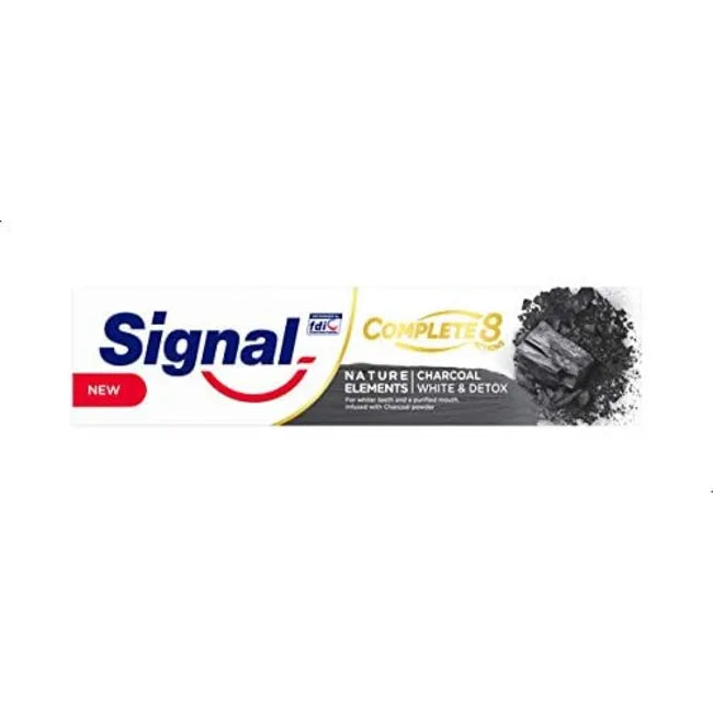 Signal Toothpaste 50ml comp8 Charcoal Offer