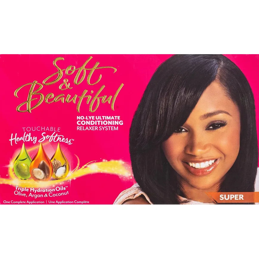 Soft &amp; Beautiful Cream Relaxer Super Systm