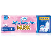 Sofy Maxi Thick EX.LONG Musk 14Pcs