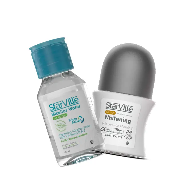 Starville Micellar & Whitening Roll On Offer