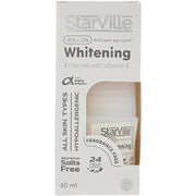 Starville Roll On 60ml Whitening (Fragrance Free)
