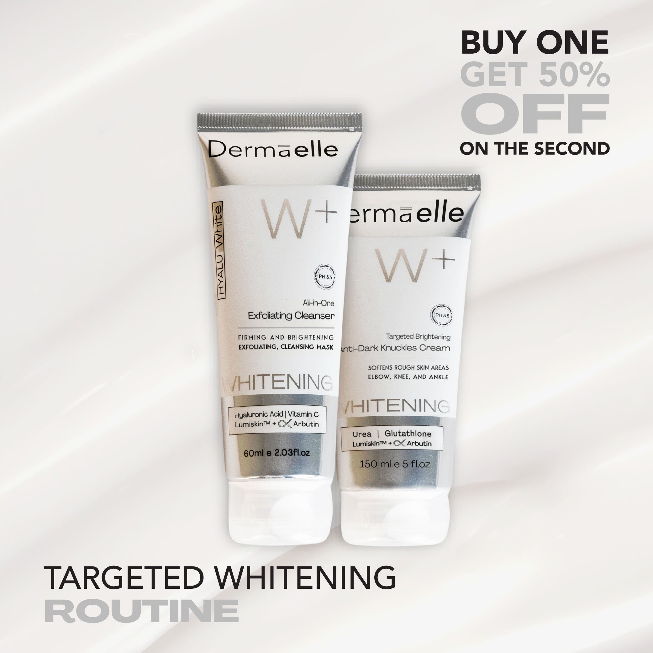 Dermaelle Targeted Whitening Routine