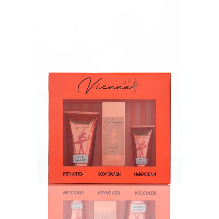 Mood Vienna Set 1 (Body Lotion 150 gm+body Splash 220 ml+Hand Cream 50 gm)