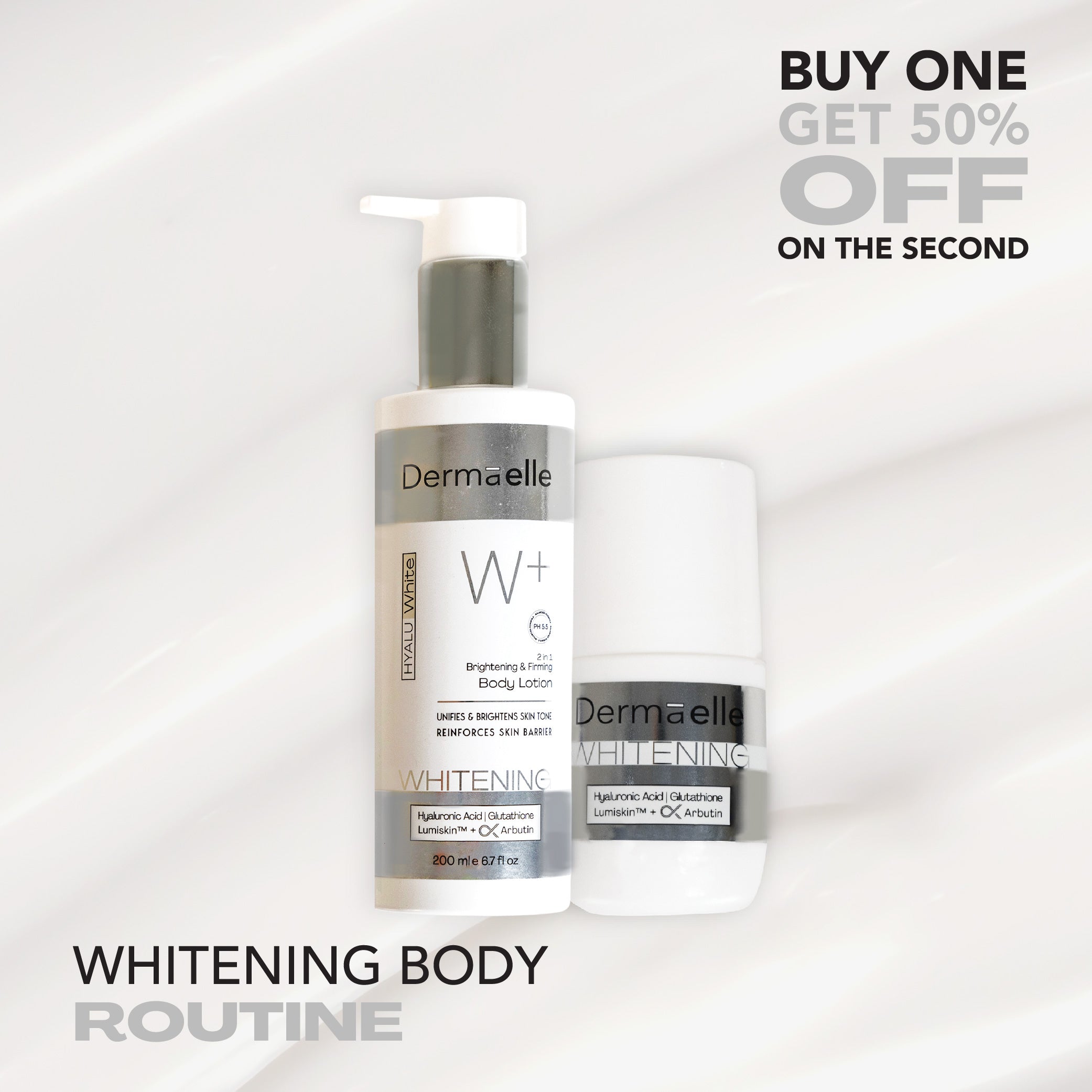 Dermaelle Whitening Body Routine