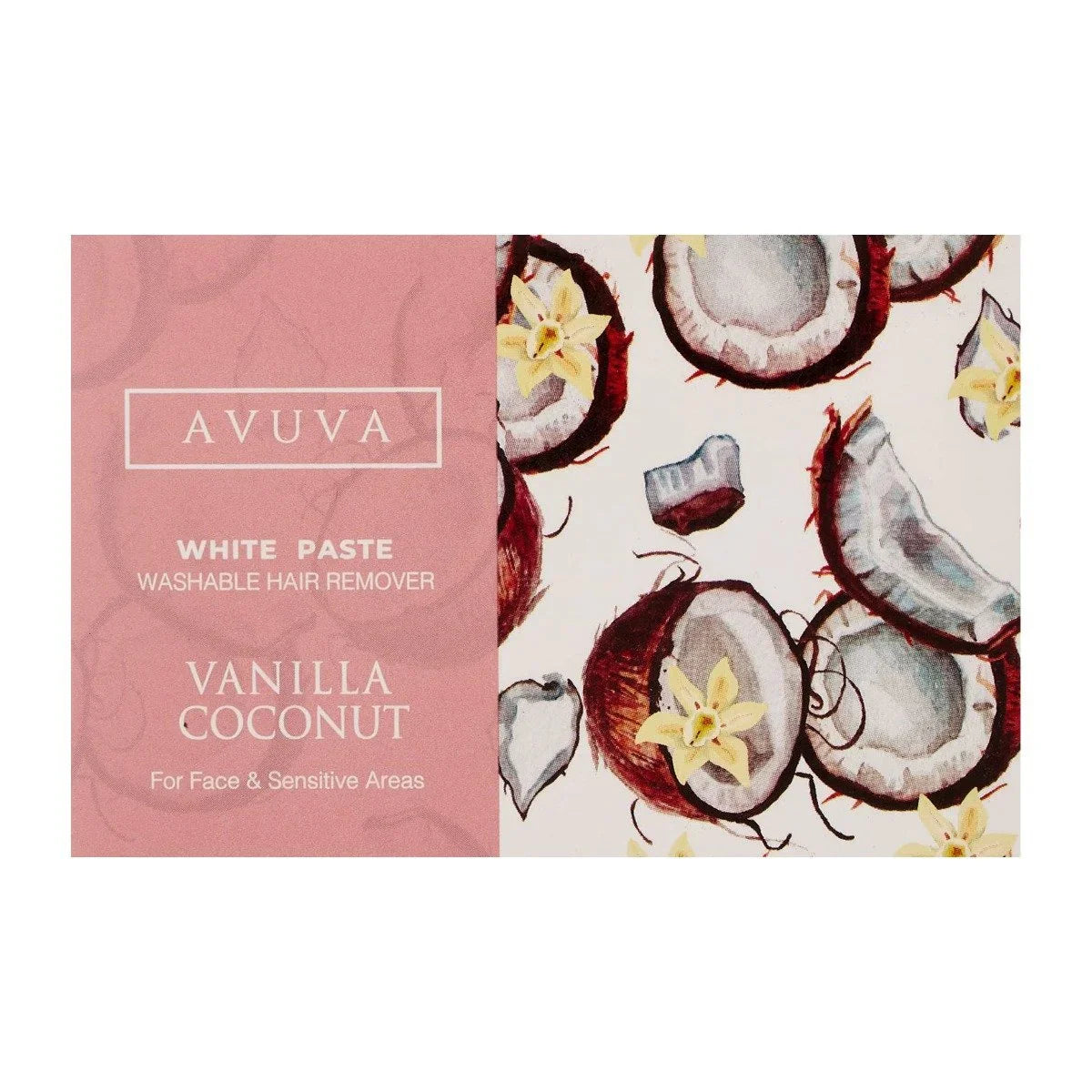 Avuva White Paste 100 gm Vanilla&amp;Coconut