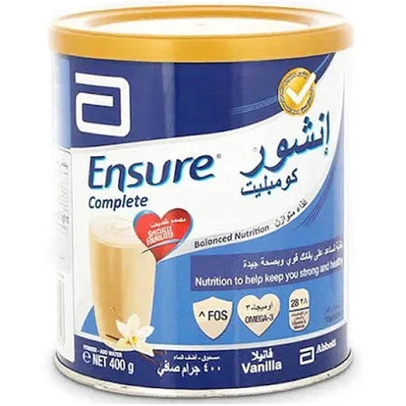 ENSURE  POWDER   MILK 400 GM
