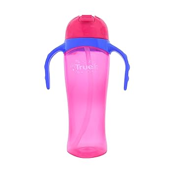TRUE GOLD SPORTS CUP WITH STRAW 330ML